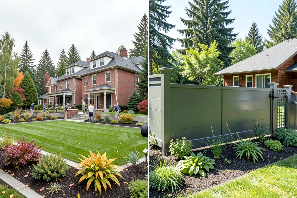 Lava Rock Installation in Federal Way, King County, WA - Shape and grade the bed and confirm drainage away from plant crowns