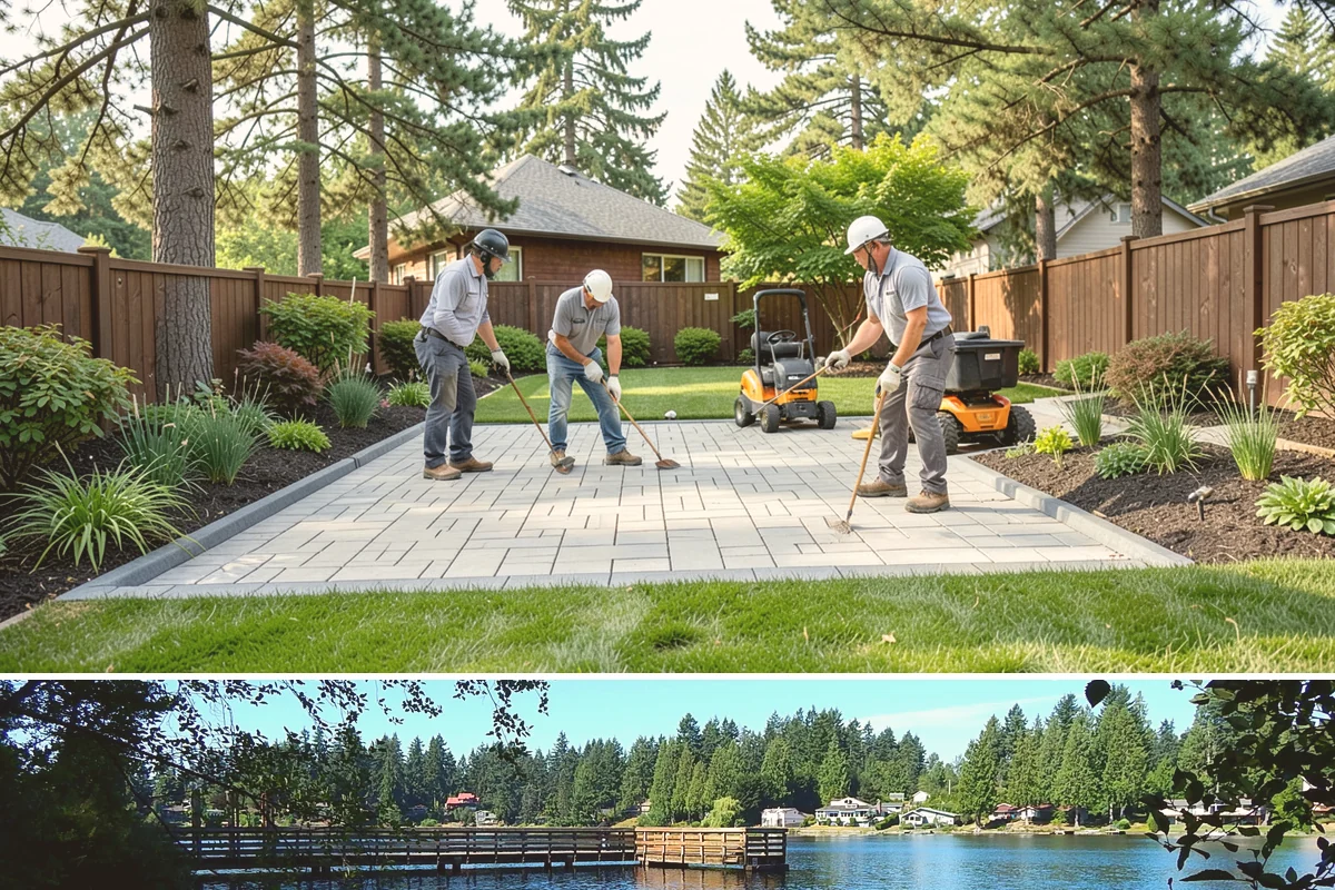 Lava Rock Installation in Federal Way, King County, WA - Lava rock can be placed any time of year, though installing in spring lets its moisture-holding benefit help beds through the...