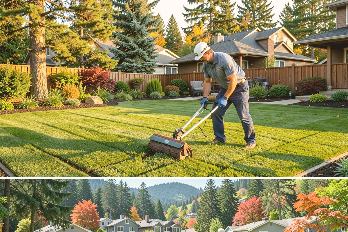 Lava Rock Installation in Fircrest, Pierce County, WA - Lava rock can be placed any time of year, though installing in spring lets its moisture-holding benefit help beds through the...