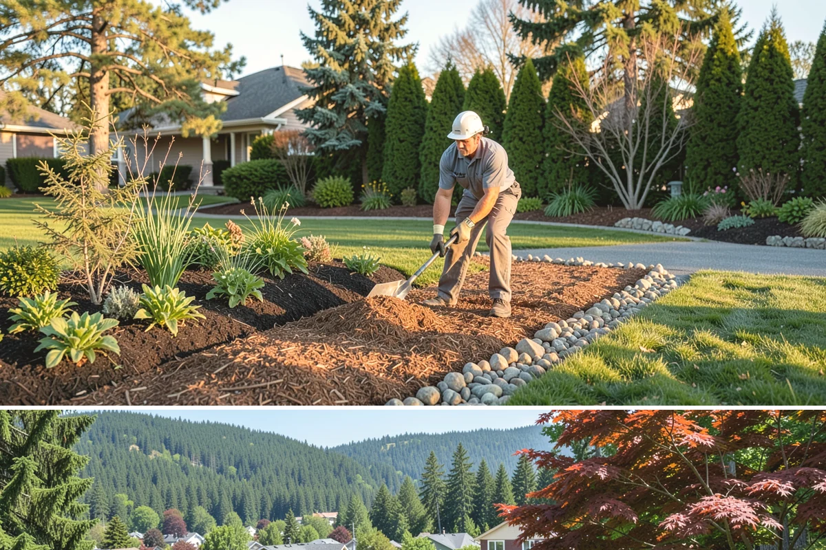 Lava Rock Installation in Index, Snohomish County, WA - Lava rock can be placed any time of year, though installing in spring lets its moisture-holding benefit help beds through the...