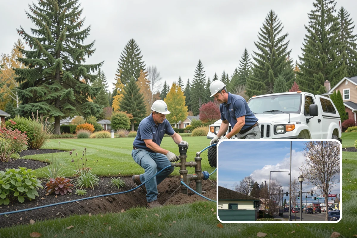 Lava Rock Installation in Marysville, Snohomish County, WA - Insulates soil and helps retain moisture between rains