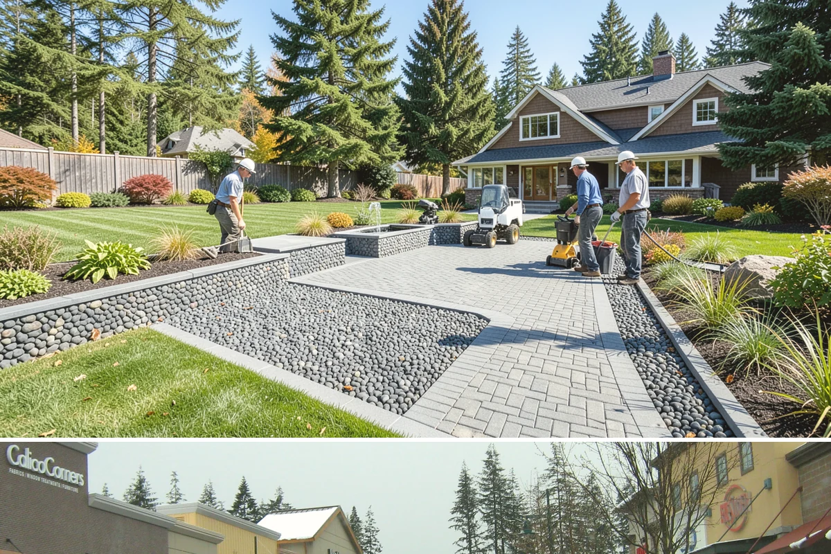 Lava Rock Installation in Mill Creek, Snohomish County, WA - Lava rock can be placed any time of year, though installing in spring lets its moisture-holding benefit help beds through the...