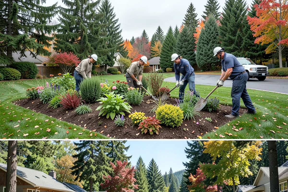 Lava Rock Installation in Orting, Pierce County, WA - Lava rock can be placed any time of year, though installing in spring lets its moisture-holding benefit help beds through the...