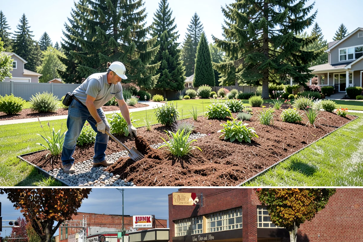 Lava Rock Installation in Puyallup, Pierce County, WA - Lava rock can be placed any time of year, though installing in spring lets its moisture-holding benefit help beds through the...