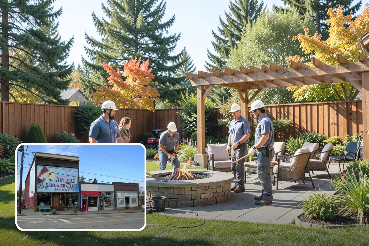 Lava Rock Installation in Ruston, Pierce County, WA - Insulates soil and helps retain moisture between rains