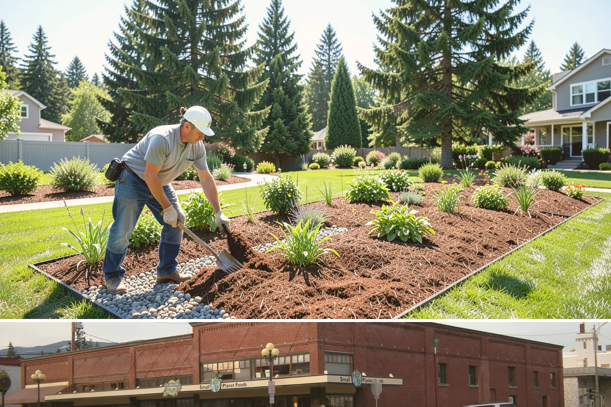 Lava Rock Installation in Sedro-Woolley, Skagit County, WA - Lava rock can be placed any time of year, though installing in spring lets its moisture-holding benefit help beds through the...