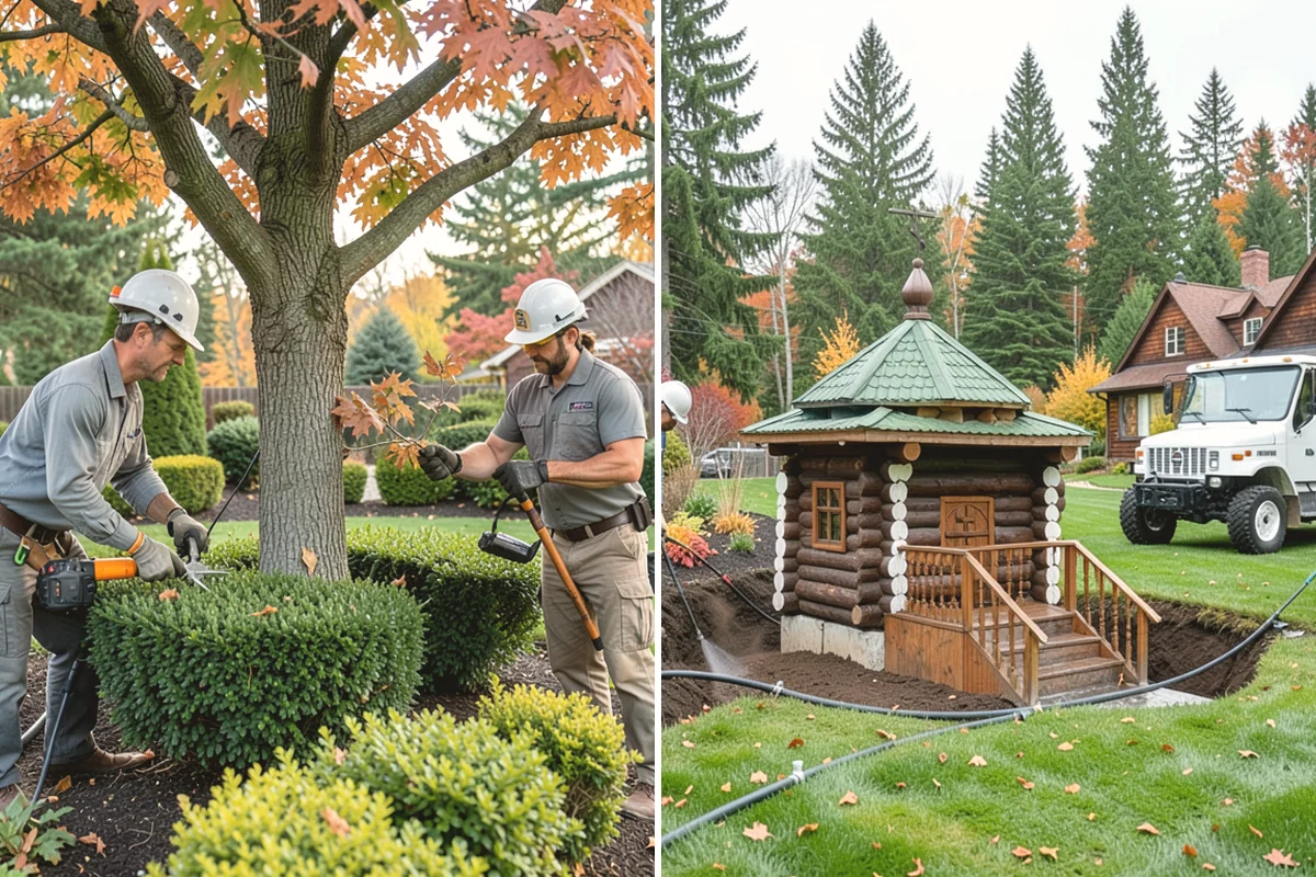 Lava Rock Installation in University Place, Pierce County, WA - Shape and grade the bed and confirm drainage away from plant crowns