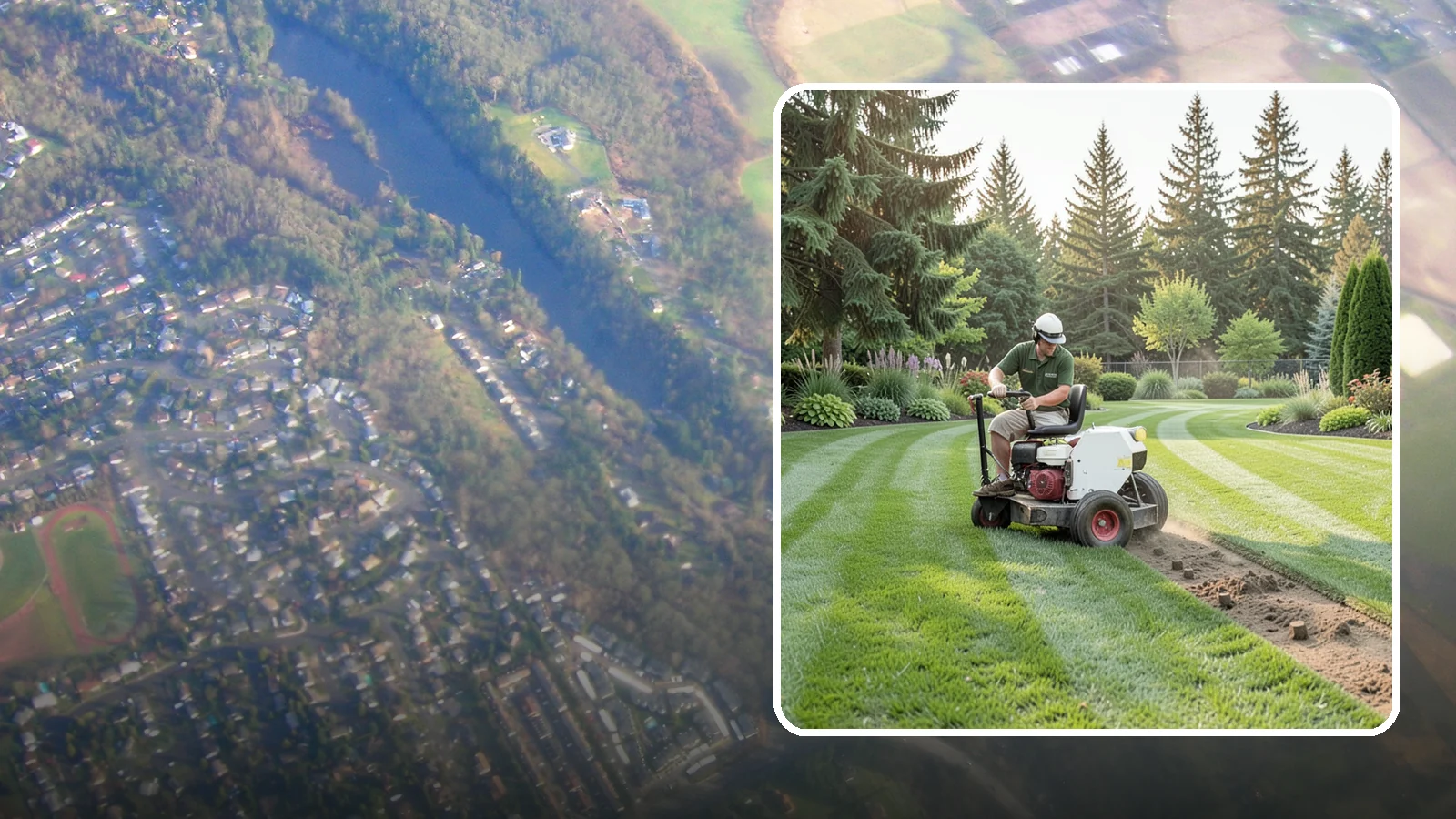 Lawn Aeration in Algona, King County, WA - Aeration that relieves compacted soil so water, air, and nutrients reach the roots.