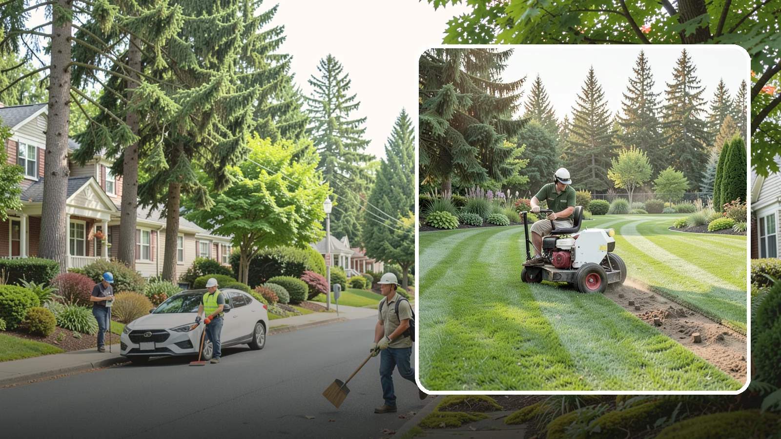Lawn Aeration in Beaux Arts Village, King County, WA - Aeration that relieves compacted soil so water, air, and nutrients reach the roots.