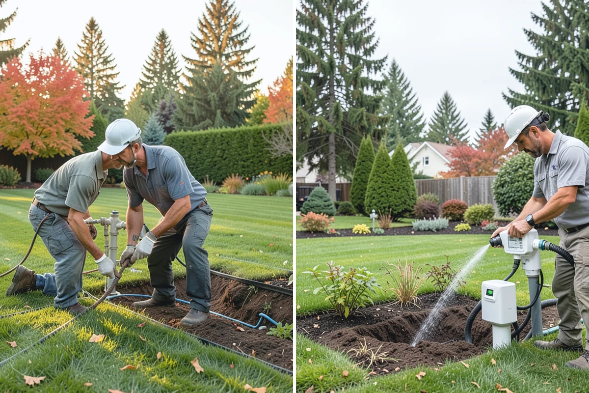 Lawn Aeration in Beaux Arts Village, King County, WA - Assess soil compaction and moisture