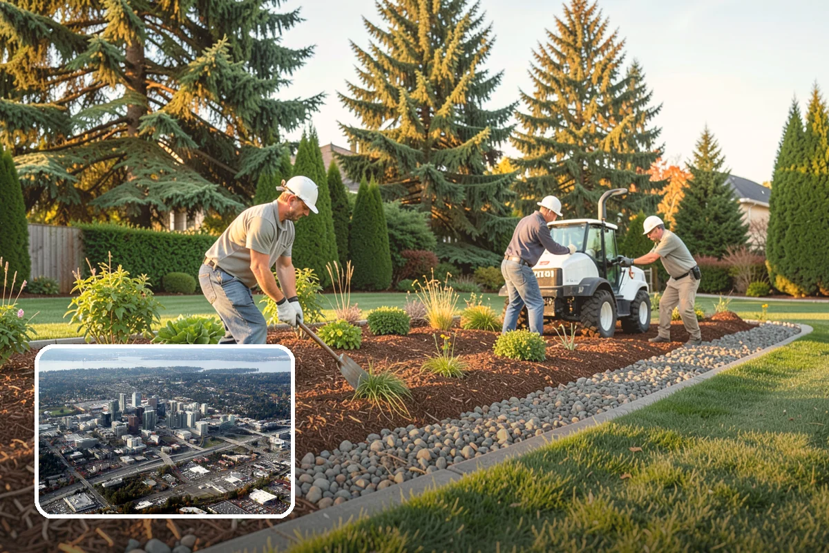 Lawn Aeration in Bellevue, King County, WA - Relieves soil compaction for healthier roots