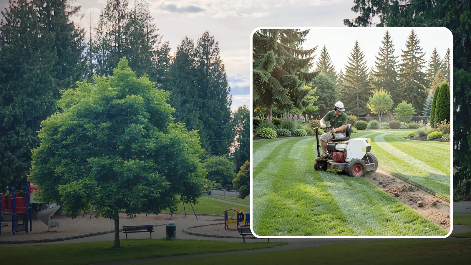 Lawn Aeration in Bonney Lake, Pierce County, WA - Aeration that relieves compacted soil so water, air, and nutrients reach the roots.