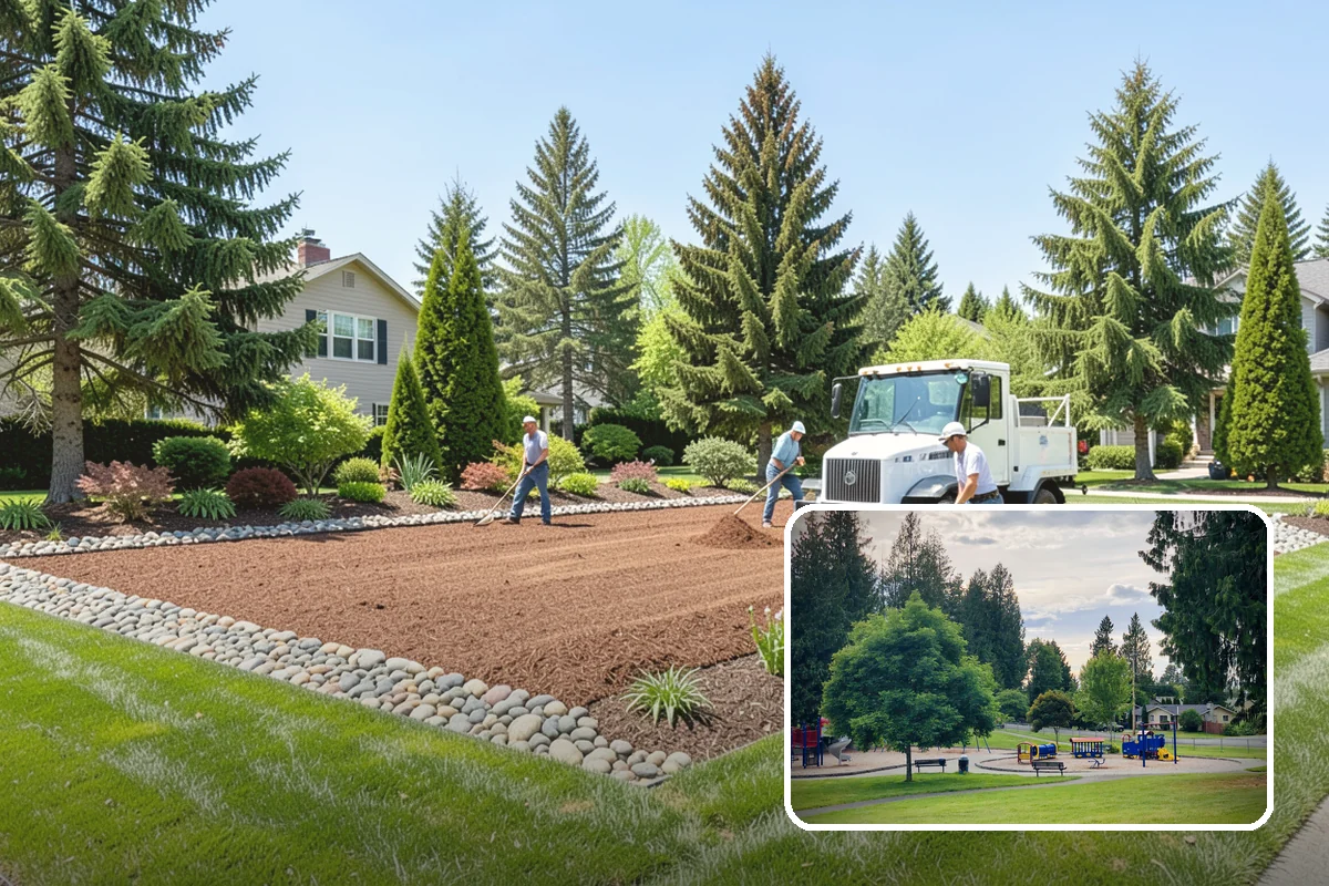 Lawn Aeration in Bonney Lake, Pierce County, WA - Relieves soil compaction for healthier roots