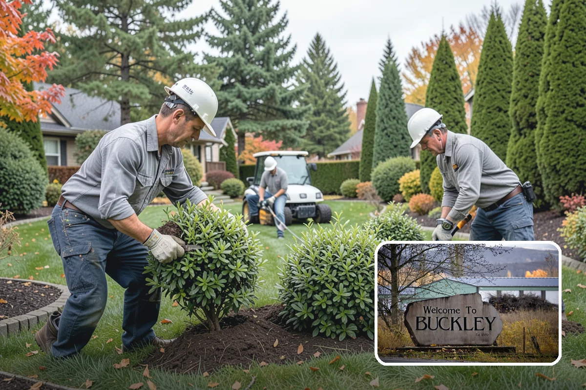 Lawn Aeration in Buckley, Pierce County, WA - Relieves soil compaction for healthier roots
