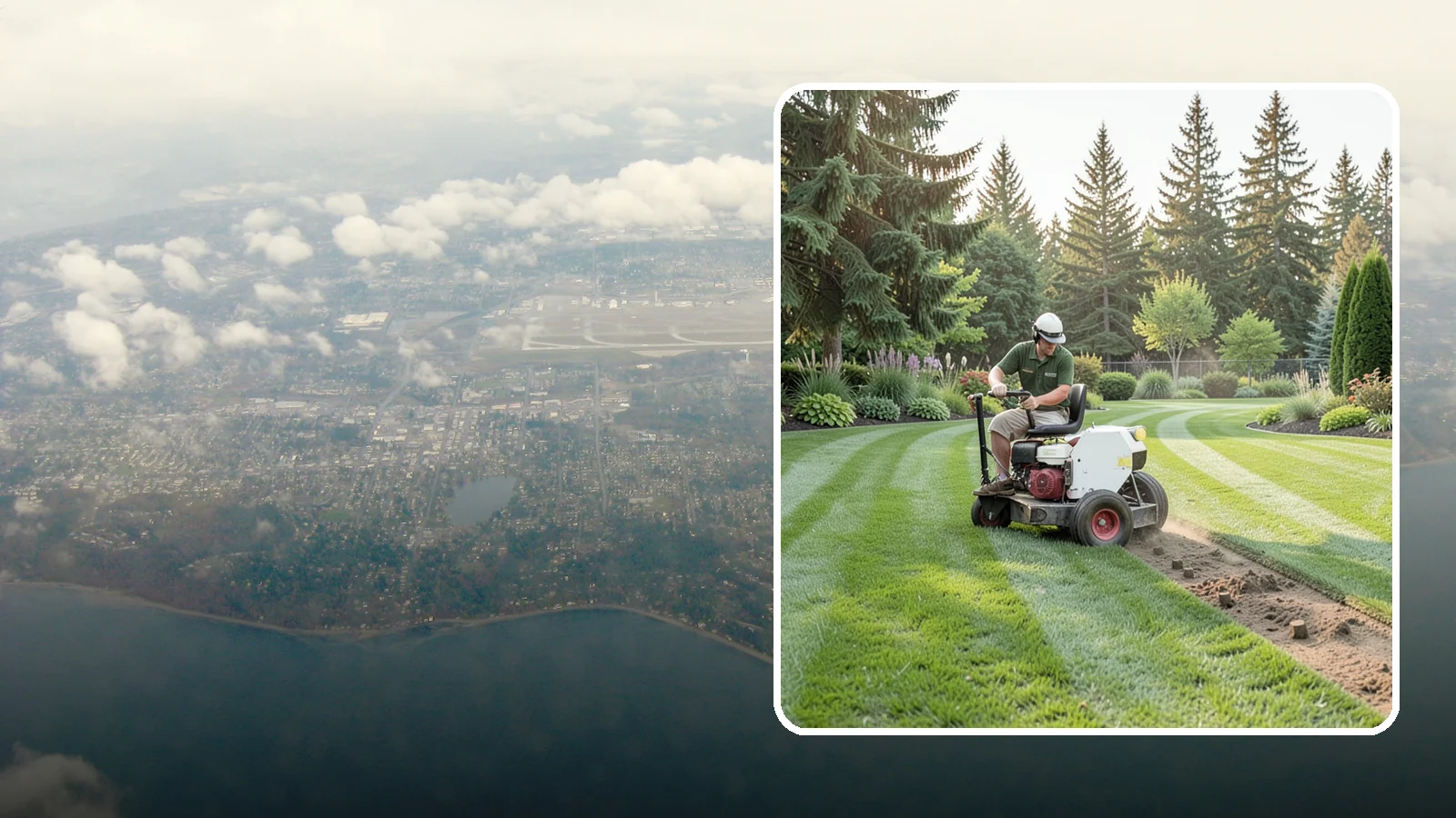 Lawn Aeration in Burien, King County, WA - Aeration that relieves compacted soil so water, air, and nutrients reach the roots.