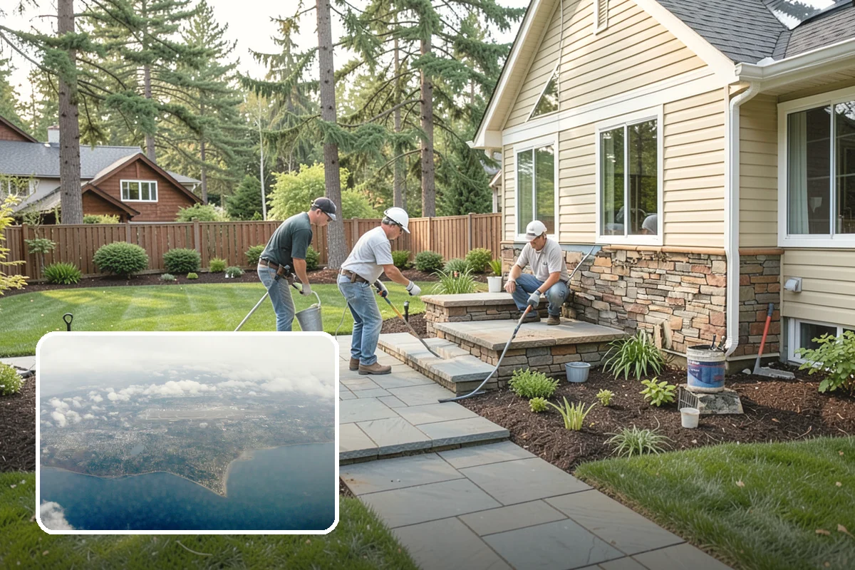 Lawn Aeration in Burien, King County, WA - Relieves soil compaction for healthier roots