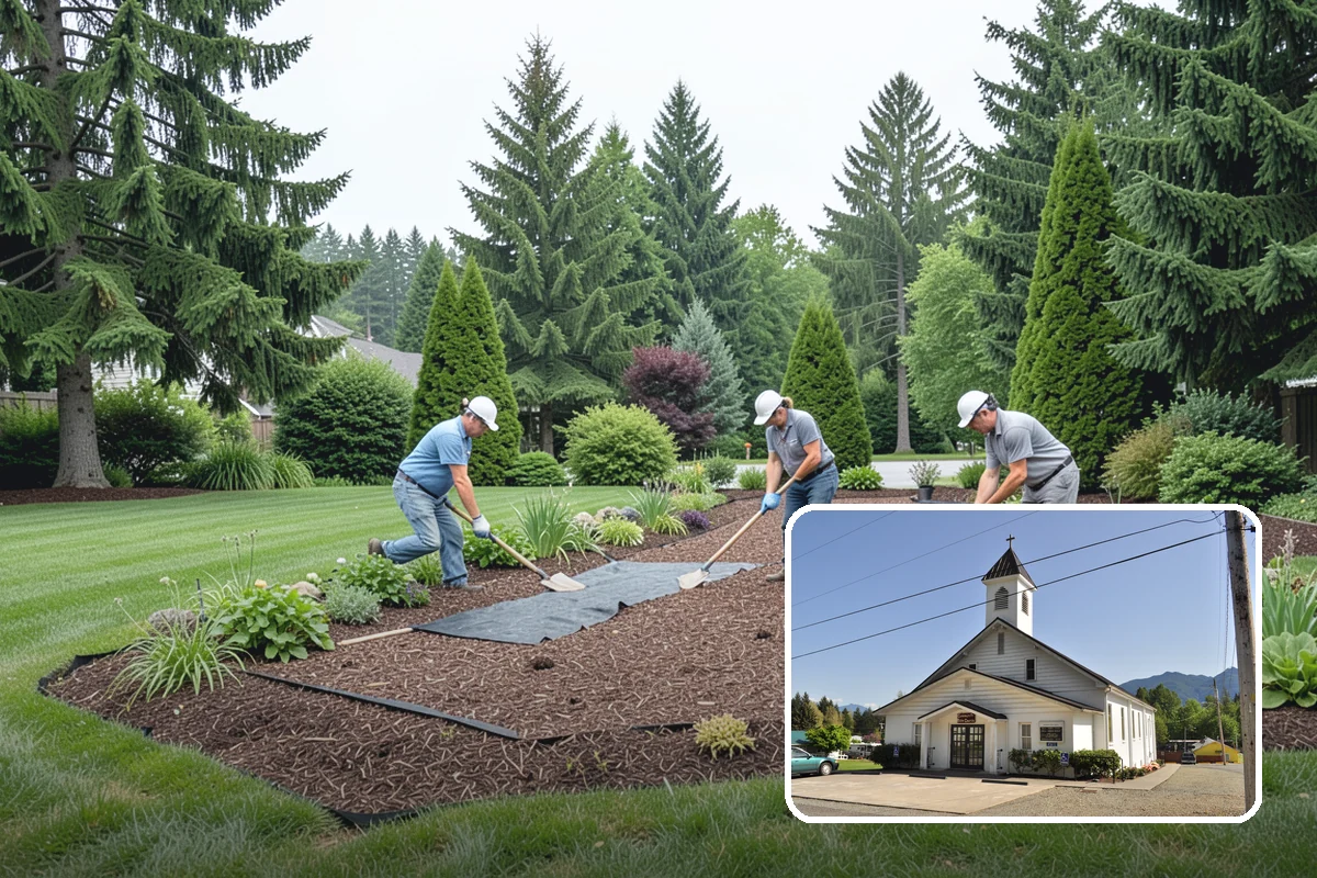Lawn Aeration in Concrete, Skagit County, WA - Relieves soil compaction for healthier roots