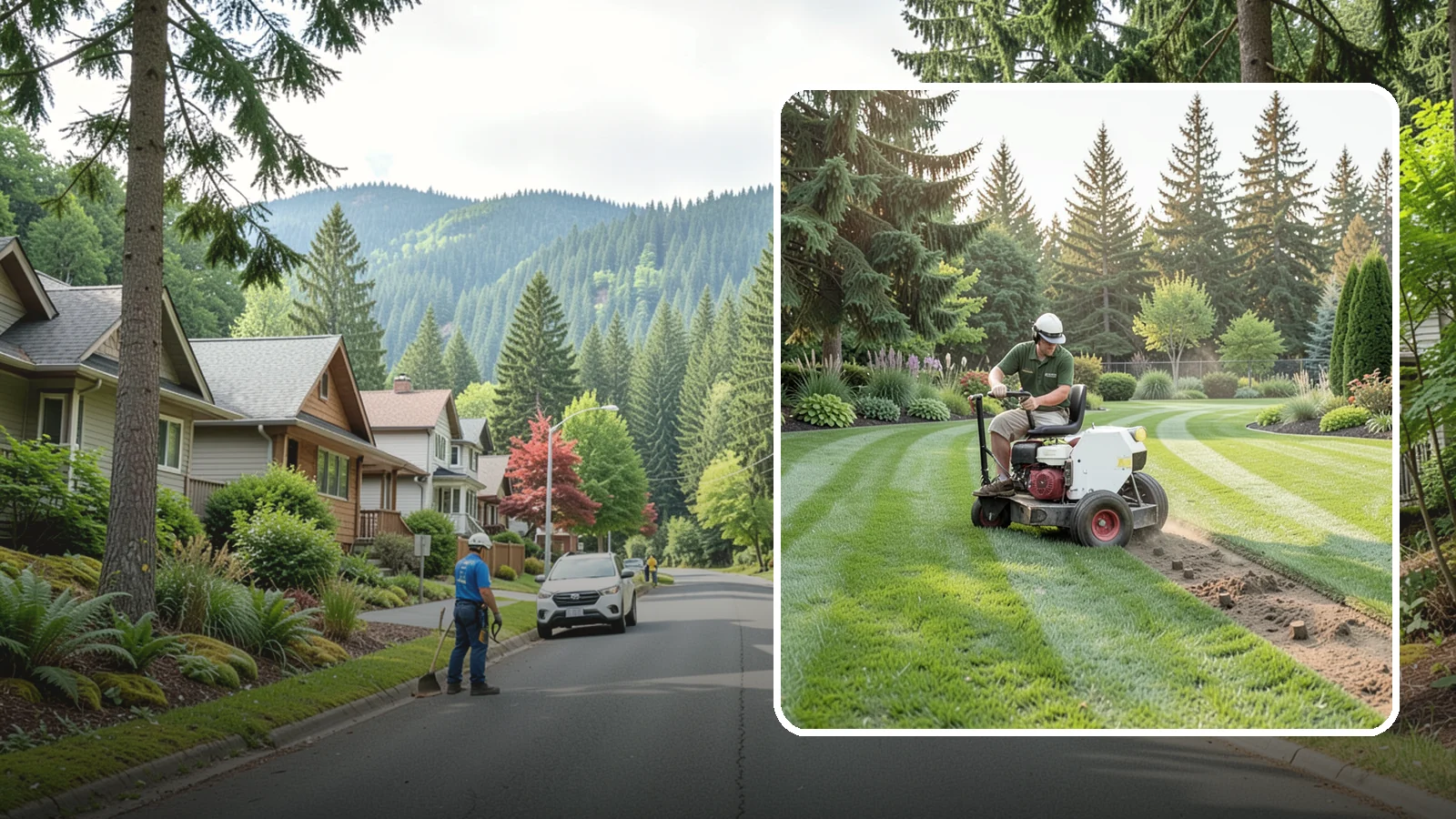 Lawn Aeration in Darrington, Snohomish County, WA - Aeration that relieves compacted soil so water, air, and nutrients reach the roots.