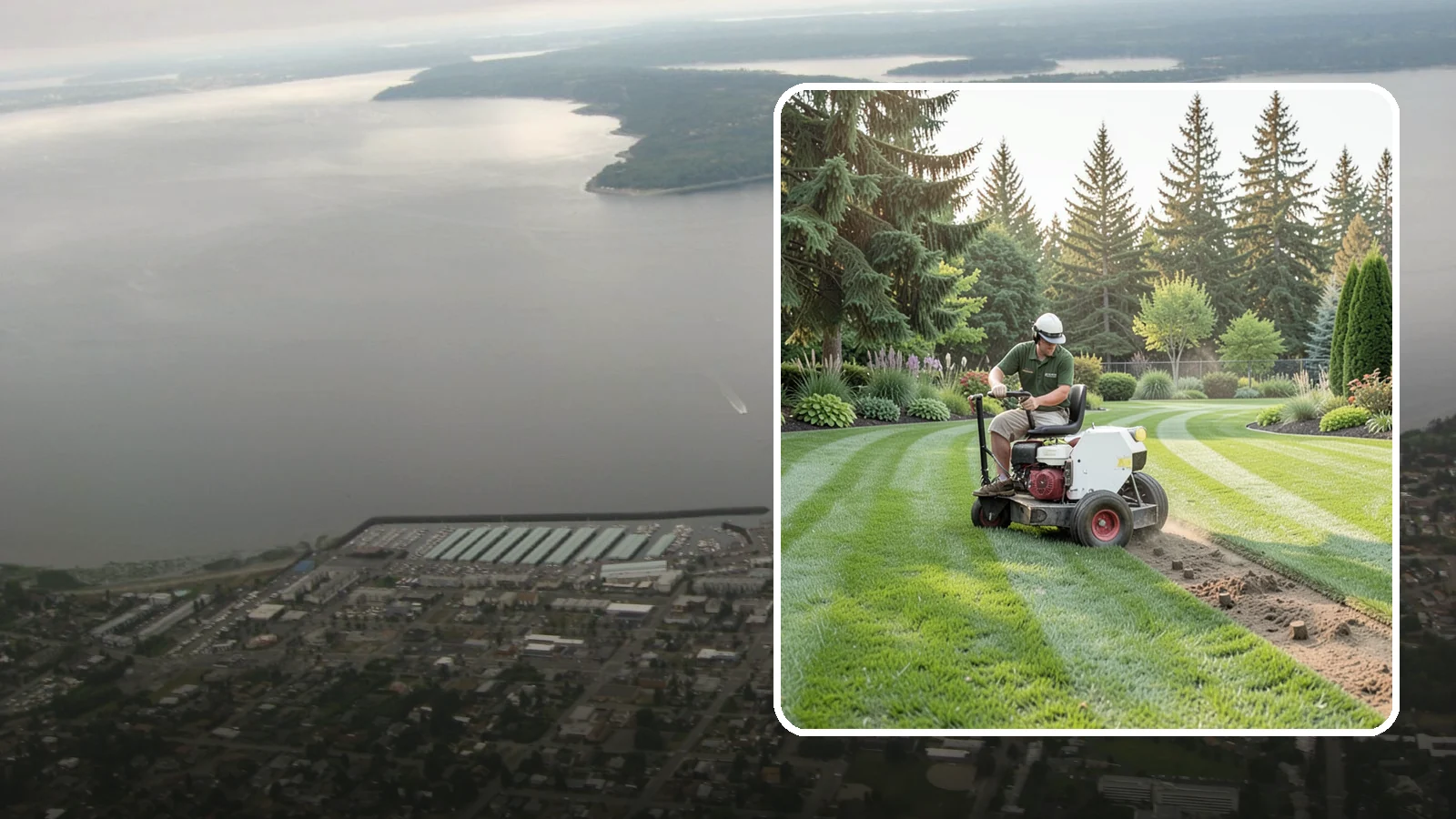 Lawn Aeration in Des Moines, King County, WA - Aeration that relieves compacted soil so water, air, and nutrients reach the roots.