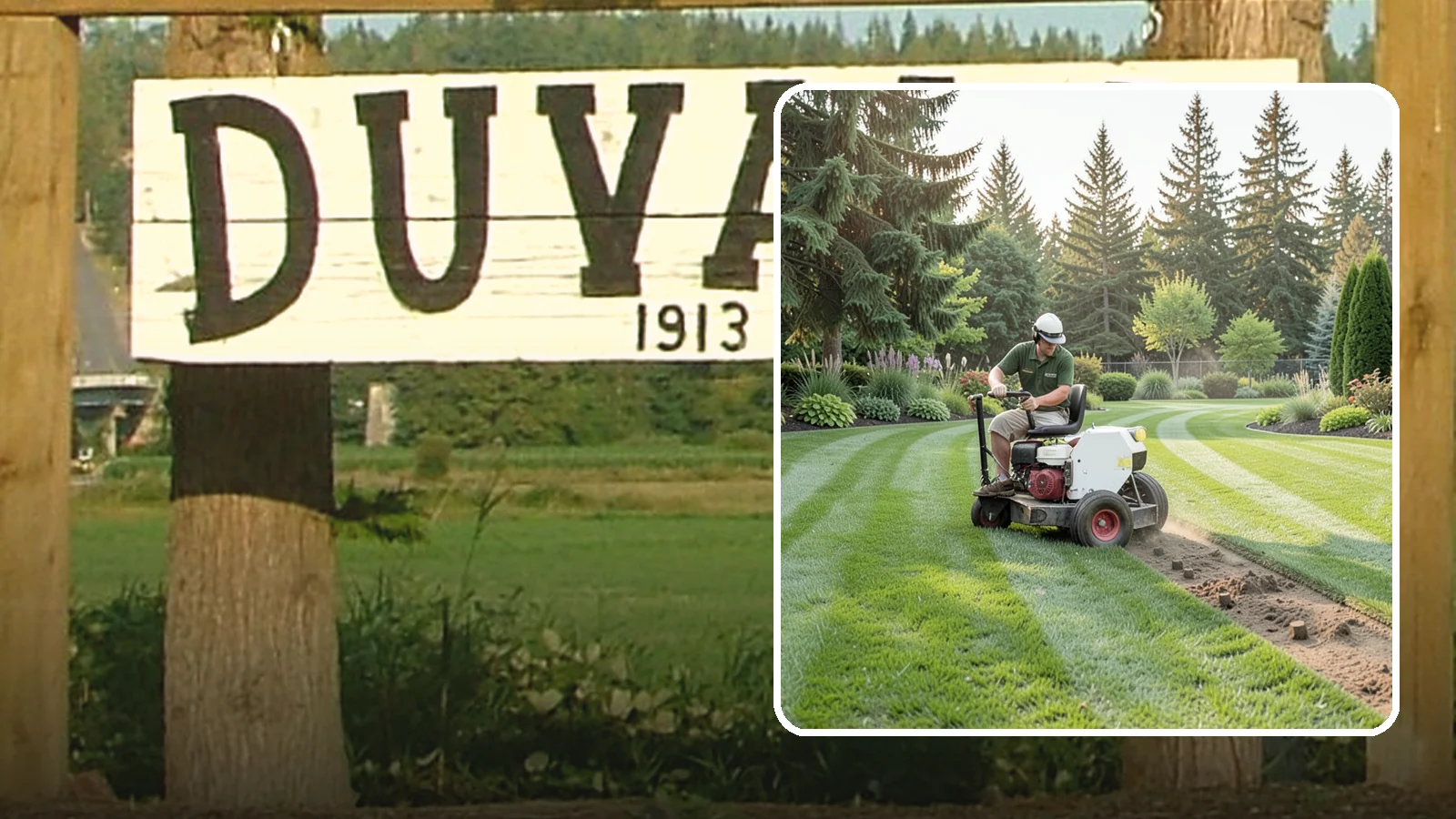 Lawn Aeration in Duvall, King County, WA - Aeration that relieves compacted soil so water, air, and nutrients reach the roots.