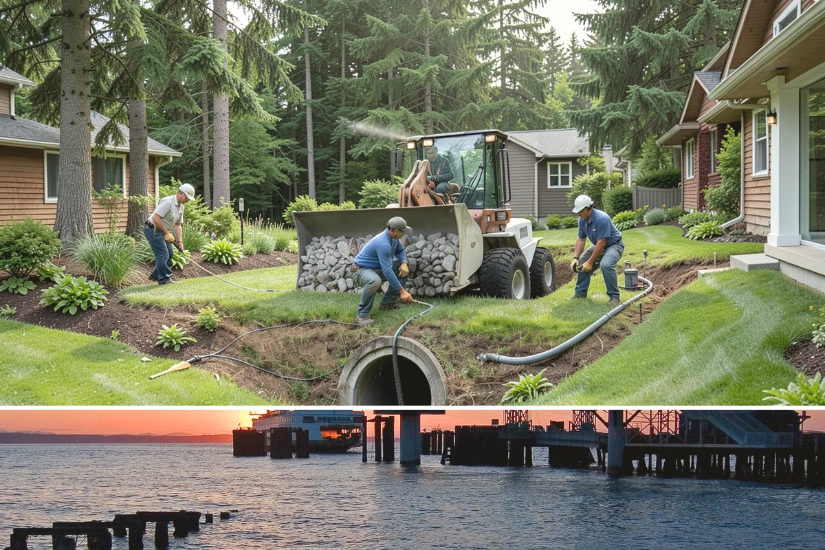 Lawn Aeration in Edmonds, Snohomish County, WA - Best in early fall or spring when grass is actively growing and can recover quickly.