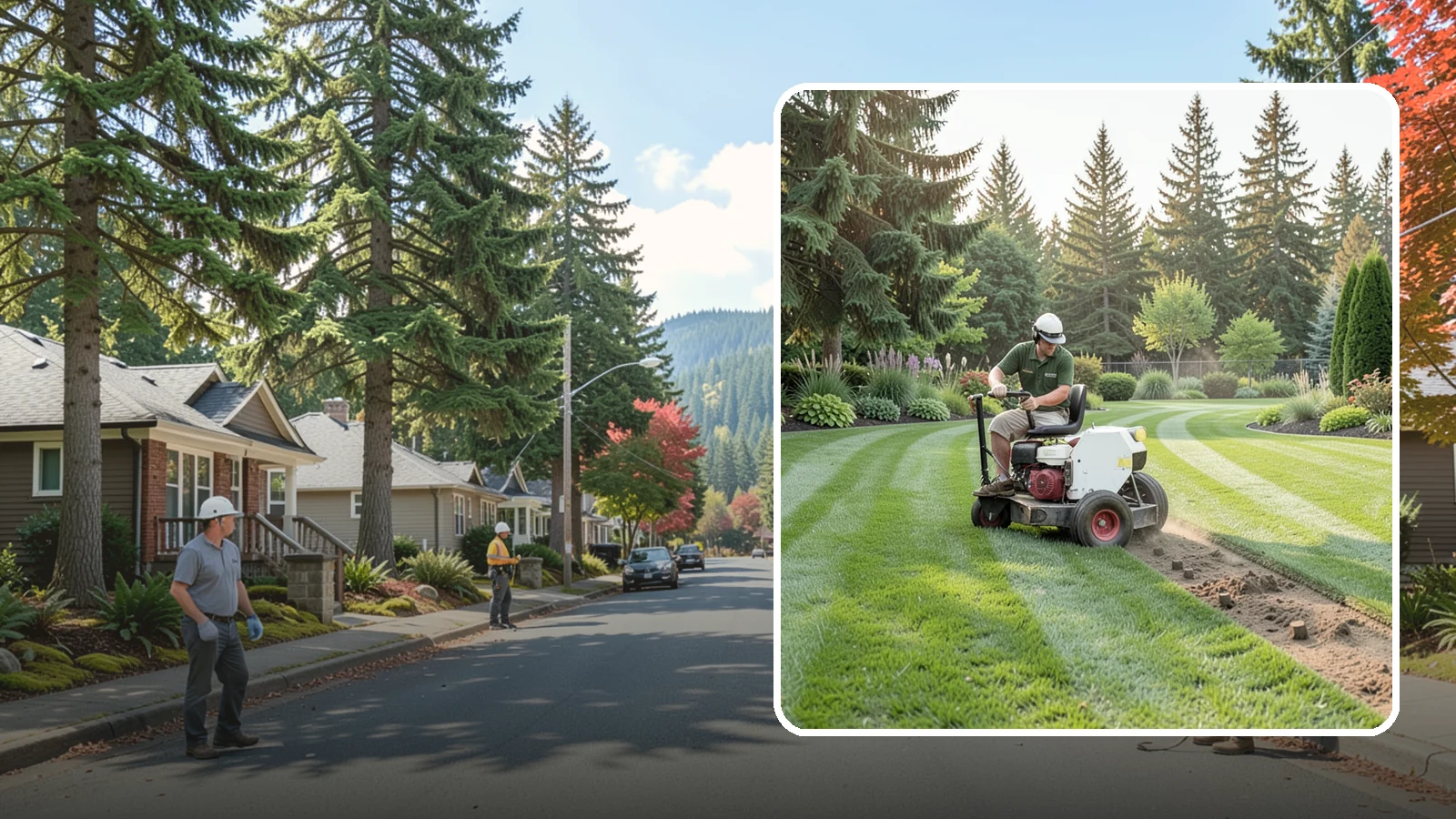 Lawn Aeration in Hunts Point, King County, WA - Aeration that relieves compacted soil so water, air, and nutrients reach the roots.