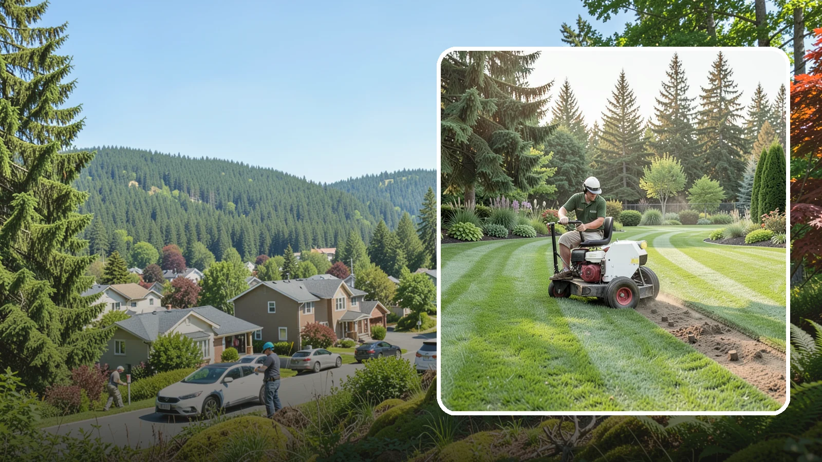 Lawn Aeration in Index, Snohomish County, WA - Aeration that relieves compacted soil so water, air, and nutrients reach the roots.