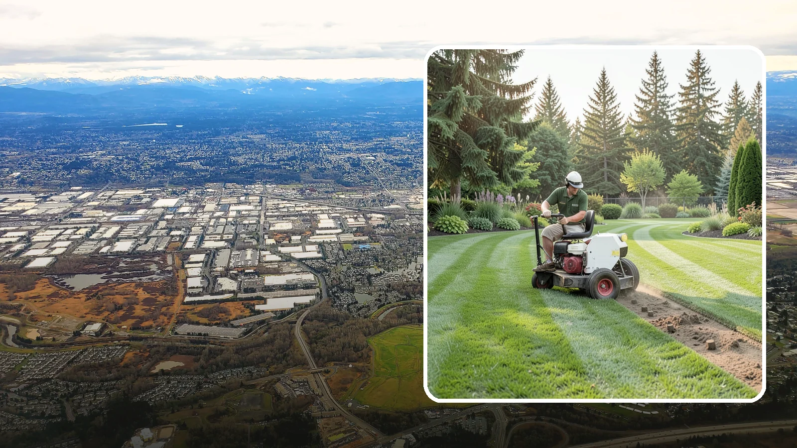 Lawn Aeration in Kent, King County, WA - Aeration that relieves compacted soil so water, air, and nutrients reach the roots.