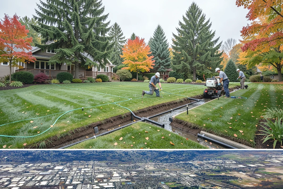 Lawn Aeration in Kent, King County, WA - Best in early fall or spring when grass is actively growing and can recover quickly.
