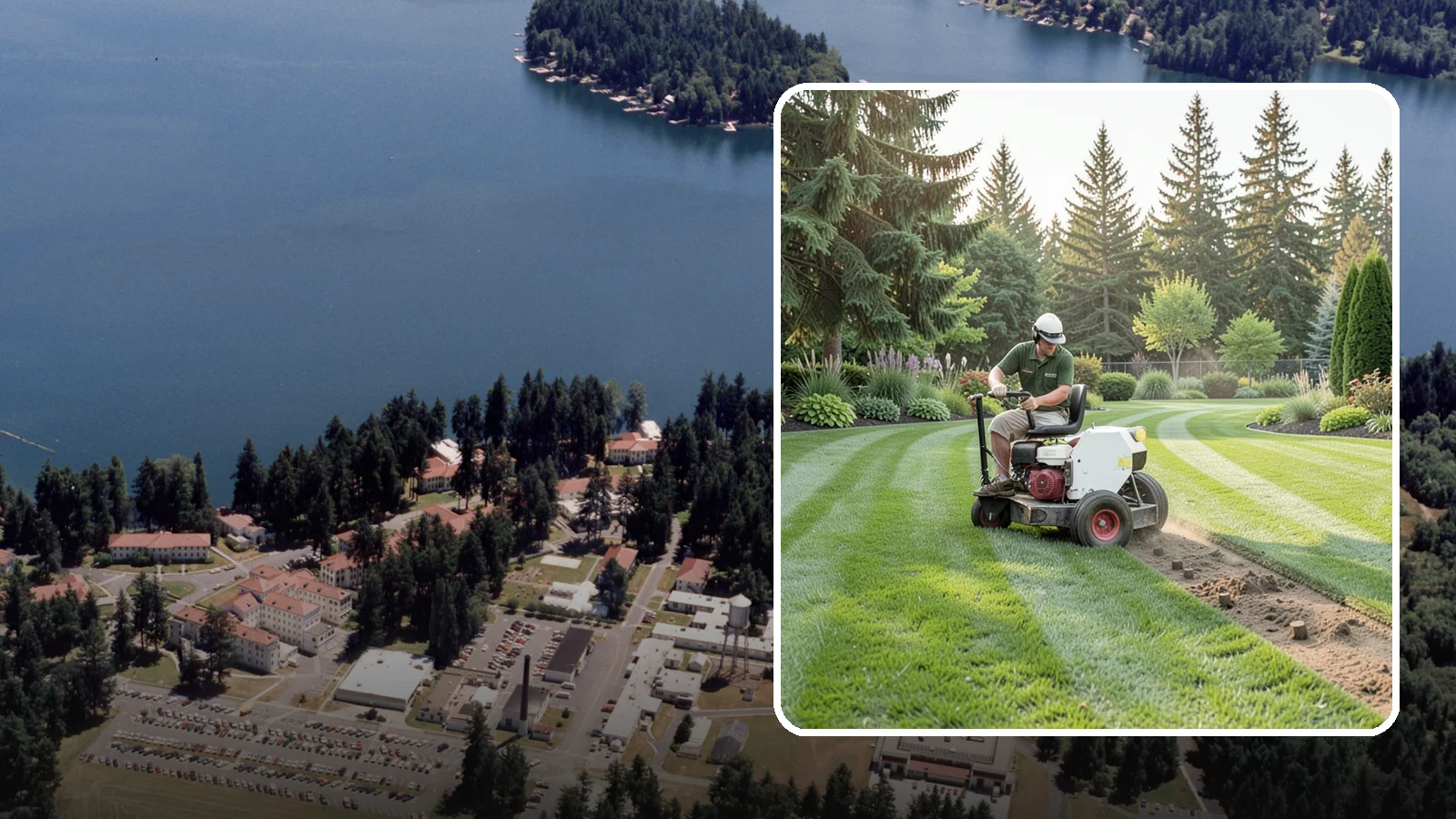 Lawn Aeration in Lakewood, Pierce County, WA - Aeration that relieves compacted soil so water, air, and nutrients reach the roots.