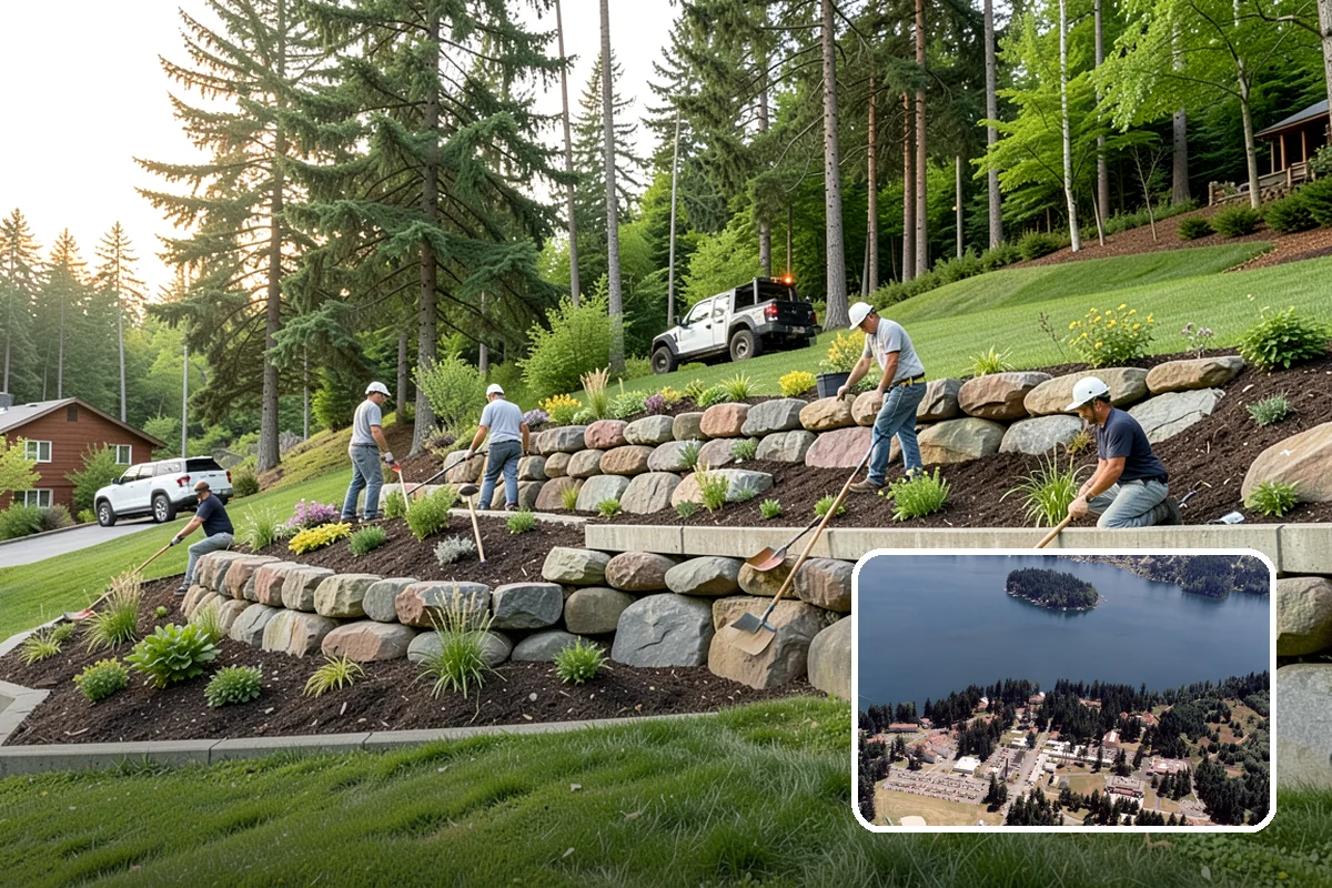 Lawn Aeration in Lakewood, Pierce County, WA - Relieves soil compaction for healthier roots
