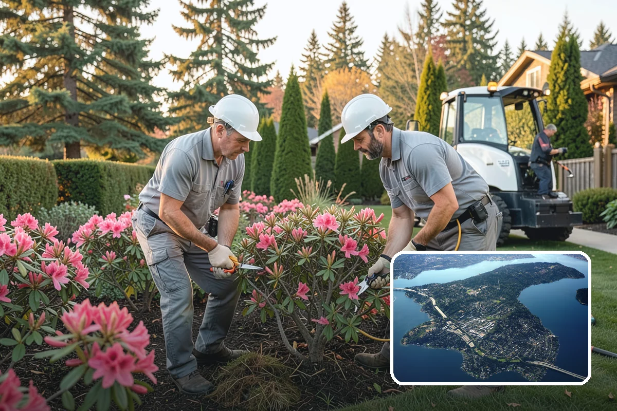 Lawn Aeration in Mercer Island, King County, WA - Relieves soil compaction for healthier roots