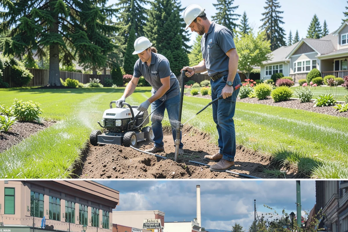 Lawn Aeration in Monroe, Snohomish County, WA - Best in early fall or spring when grass is actively growing and can recover quickly.