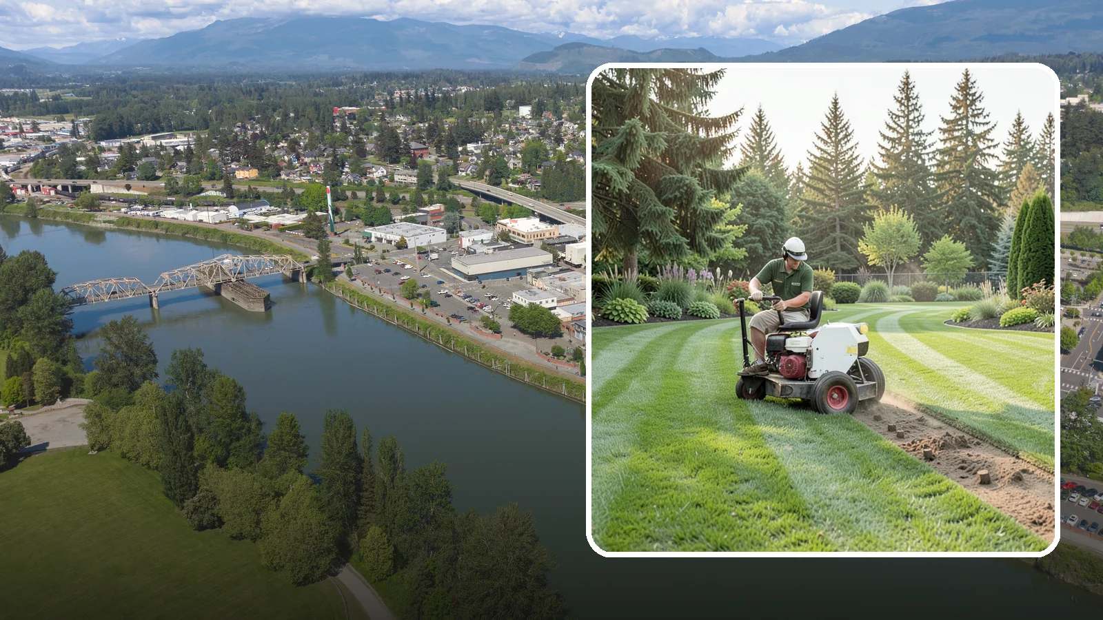 Lawn Aeration in Mount Vernon, Skagit County, WA - Aeration that relieves compacted soil so water, air, and nutrients reach the roots.