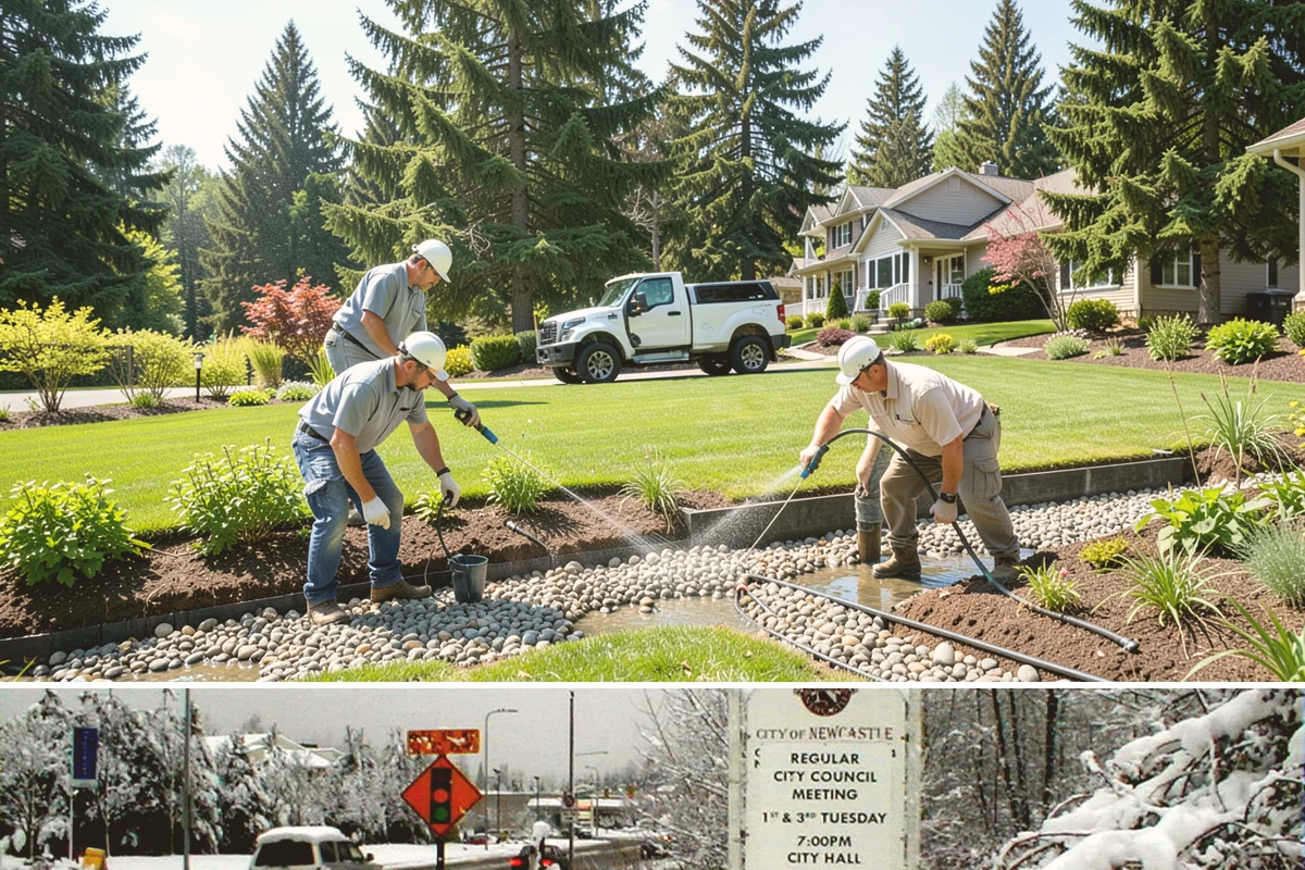 Lawn Aeration in Newcastle, King County, WA - Best in early fall or spring when grass is actively growing and can recover quickly.