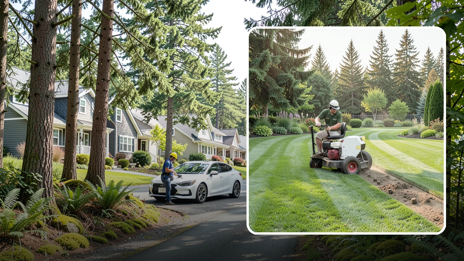 Lawn Aeration in Normandy Park, King County, WA - Aeration that relieves compacted soil so water, air, and nutrients reach the roots.