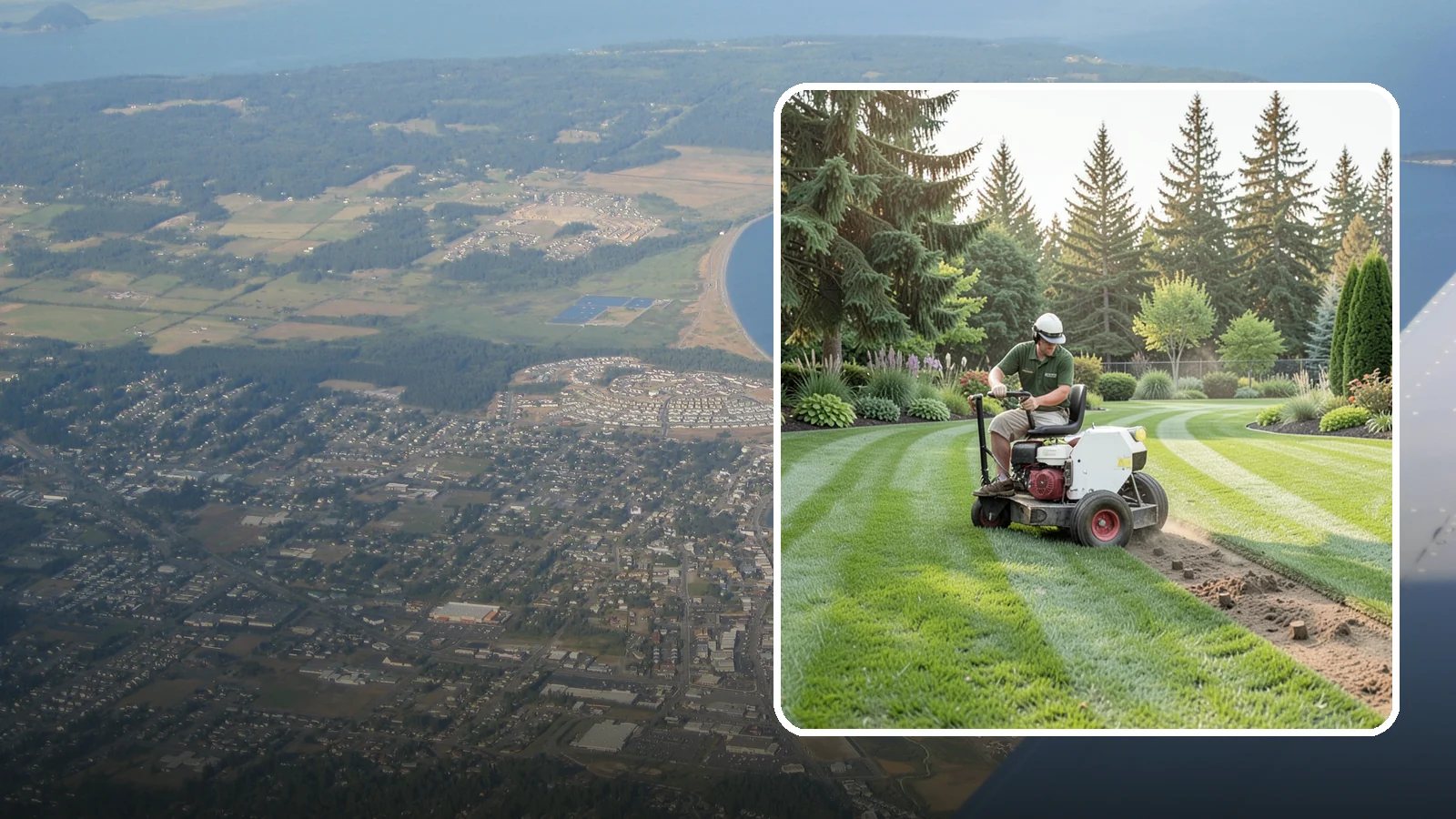 Lawn Aeration in Oak Harbor, Island County, WA - Aeration that relieves compacted soil so water, air, and nutrients reach the roots.
