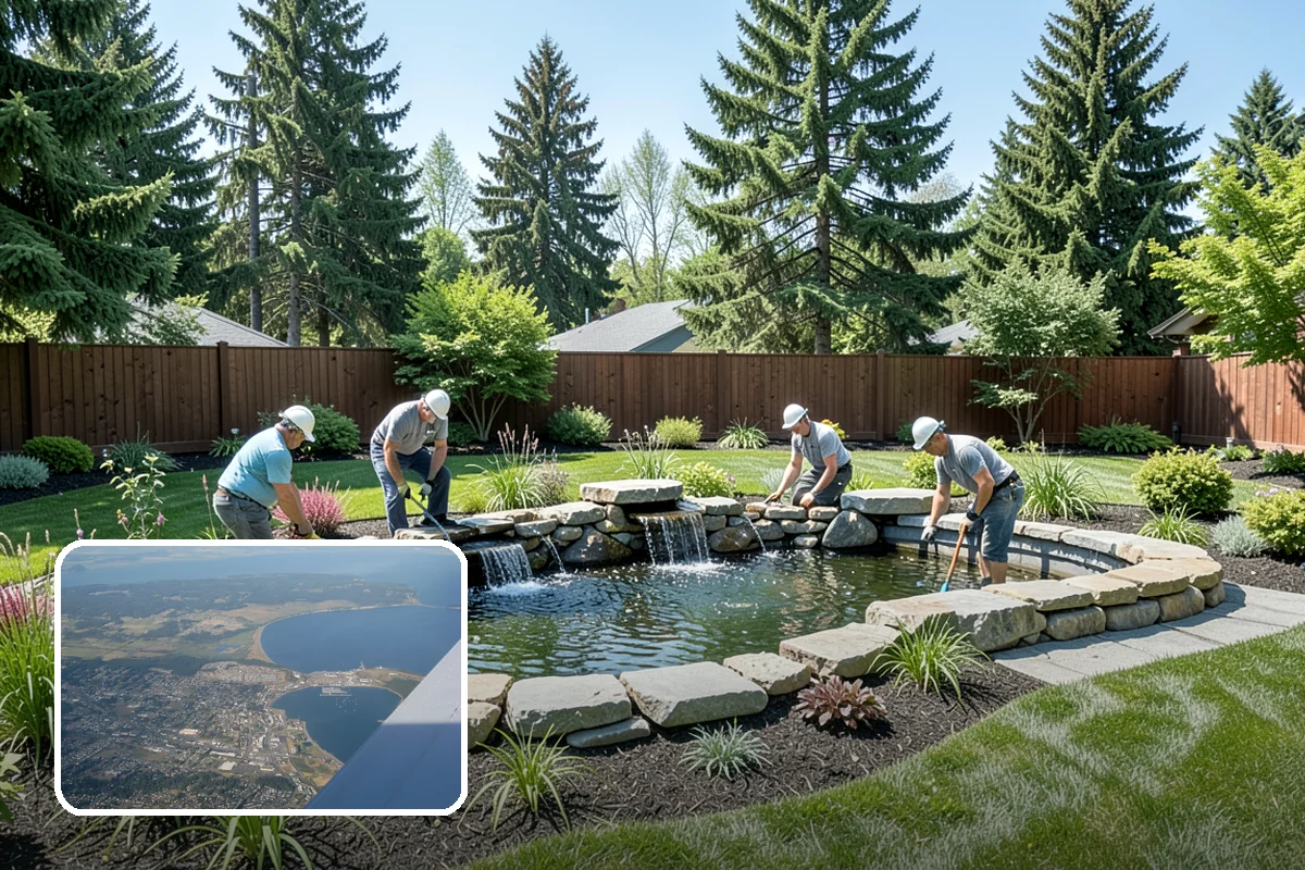 Lawn Aeration in Oak Harbor, Island County, WA - Relieves soil compaction for healthier roots