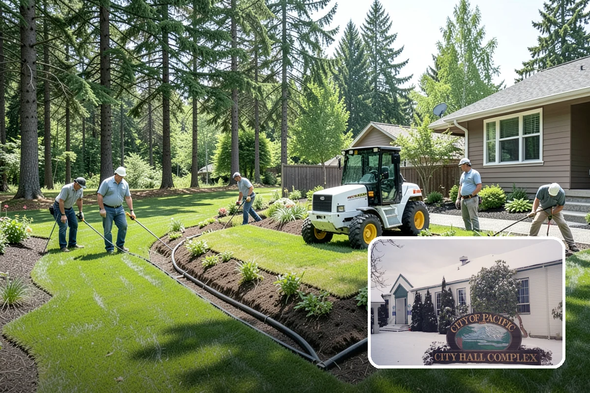 Lawn Aeration in Pacific, King County, WA - Relieves soil compaction for healthier roots