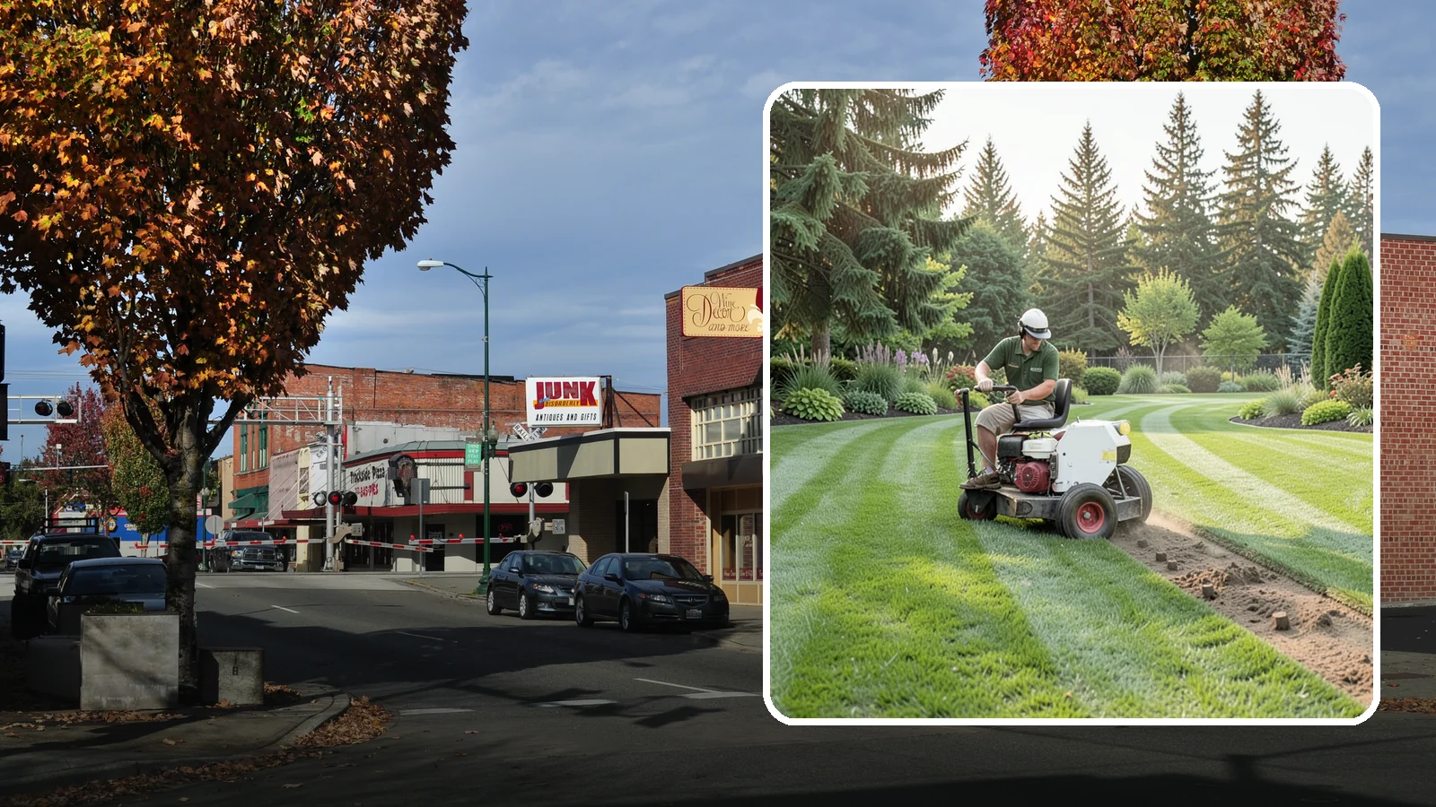 Lawn Aeration in Puyallup, Pierce County, WA - Aeration that relieves compacted soil so water, air, and nutrients reach the roots.