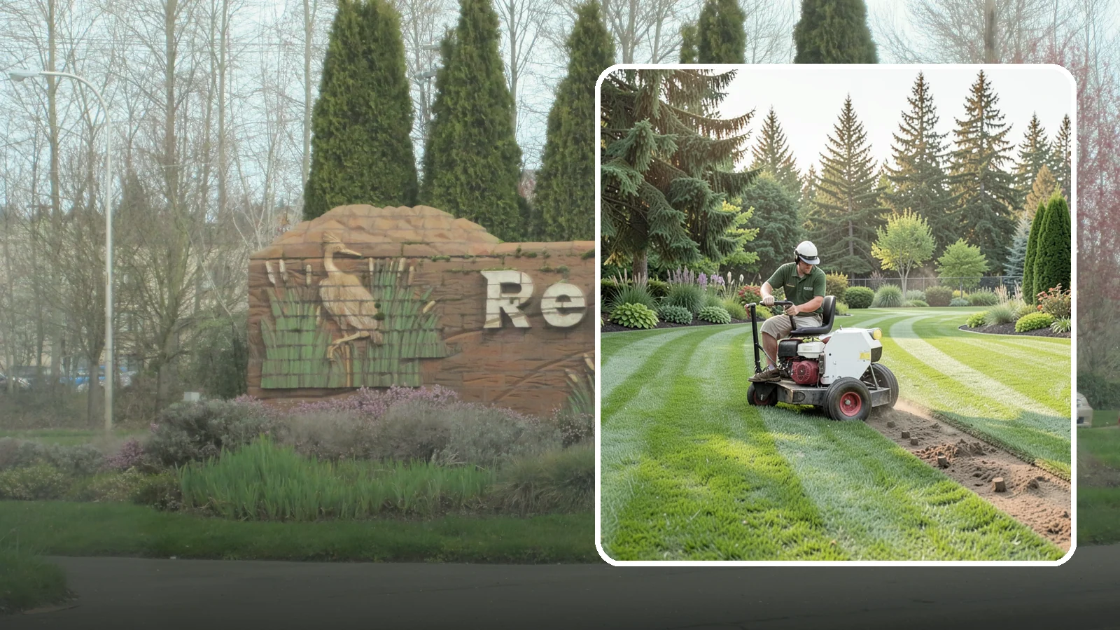 Lawn Aeration in Renton, King County, WA - Aeration that relieves compacted soil so water, air, and nutrients reach the roots.