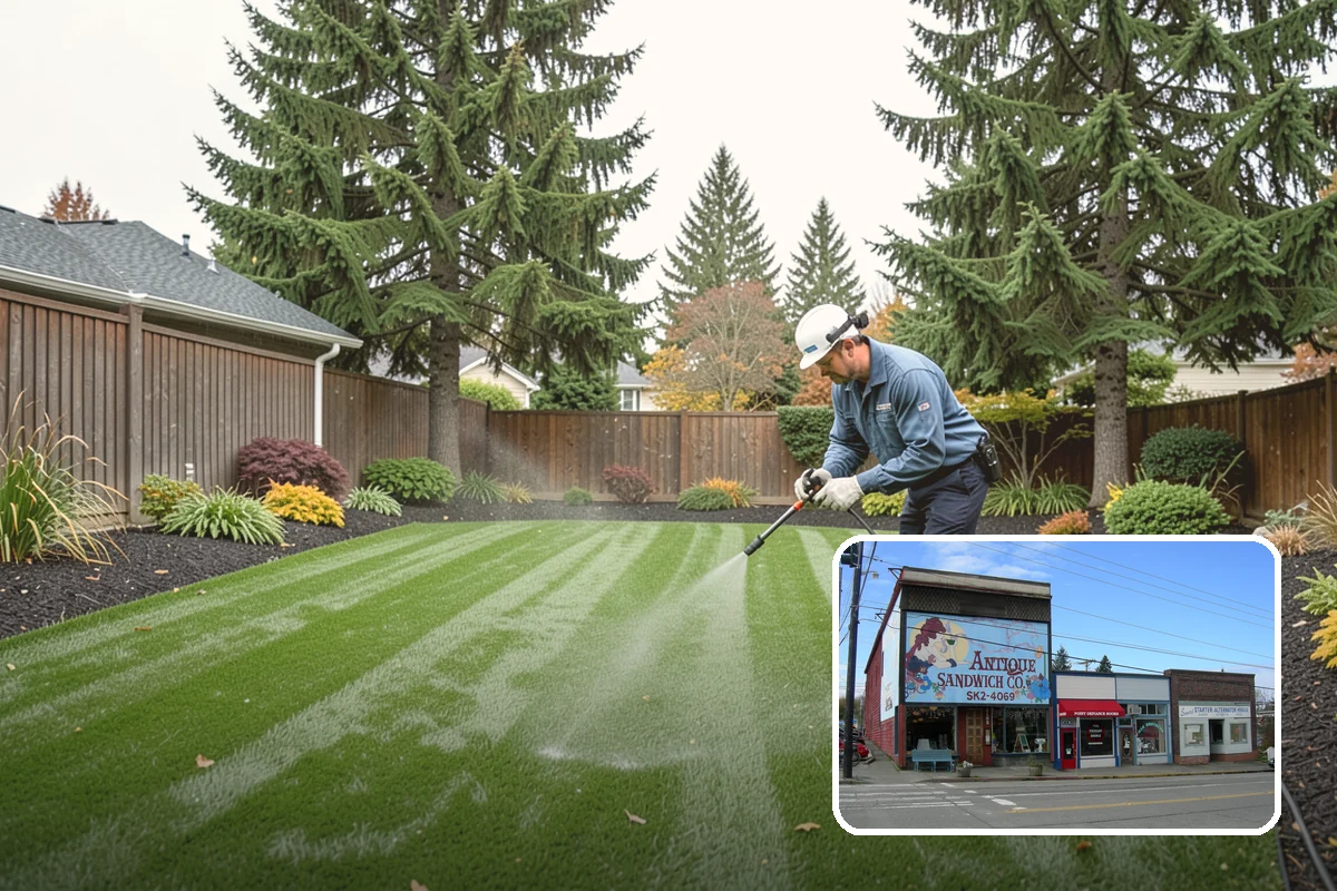 Lawn Aeration in Ruston, Pierce County, WA - Relieves soil compaction for healthier roots