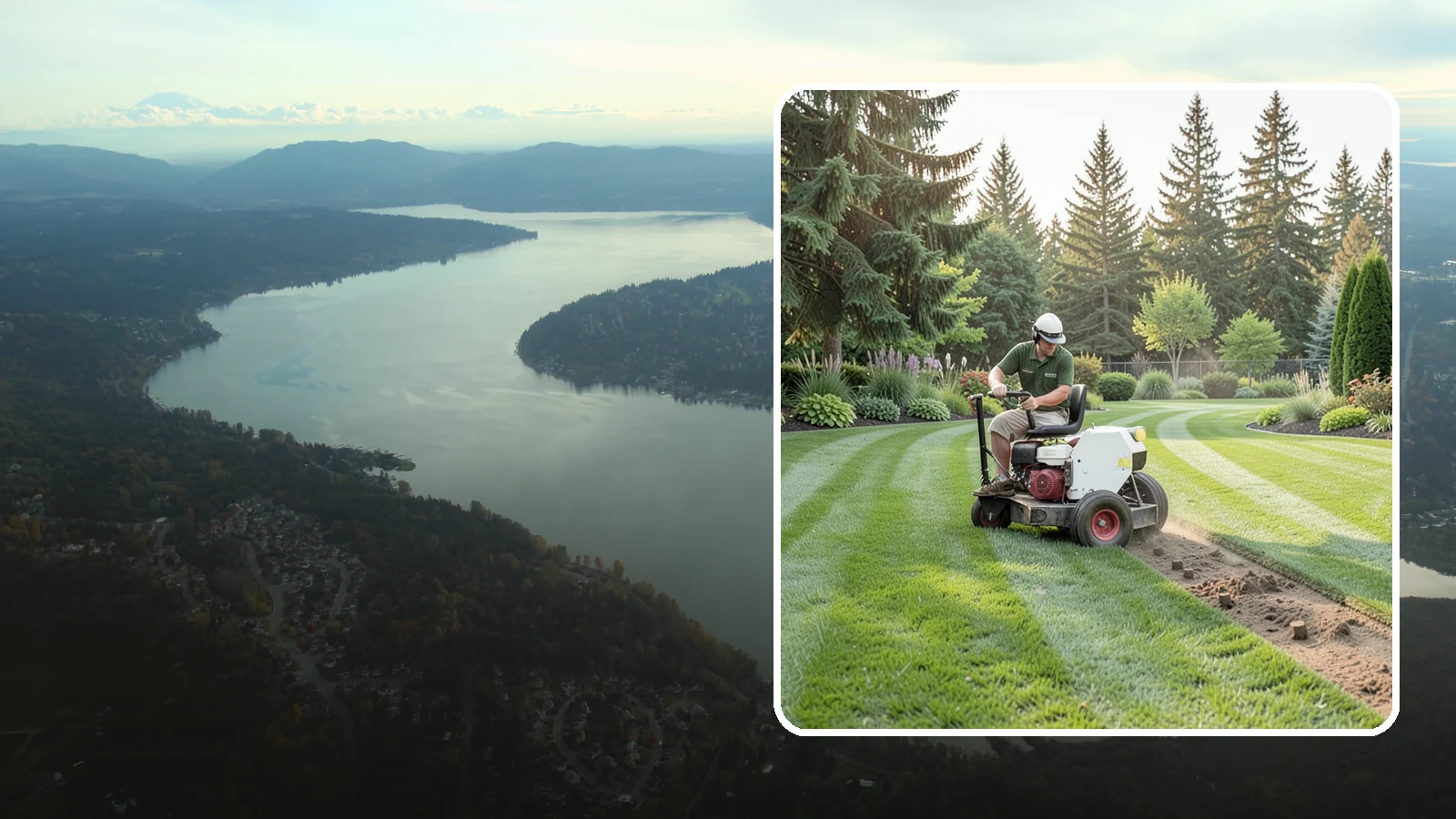 Lawn Aeration in Sammamish, King County, WA - Aeration that relieves compacted soil so water, air, and nutrients reach the roots.