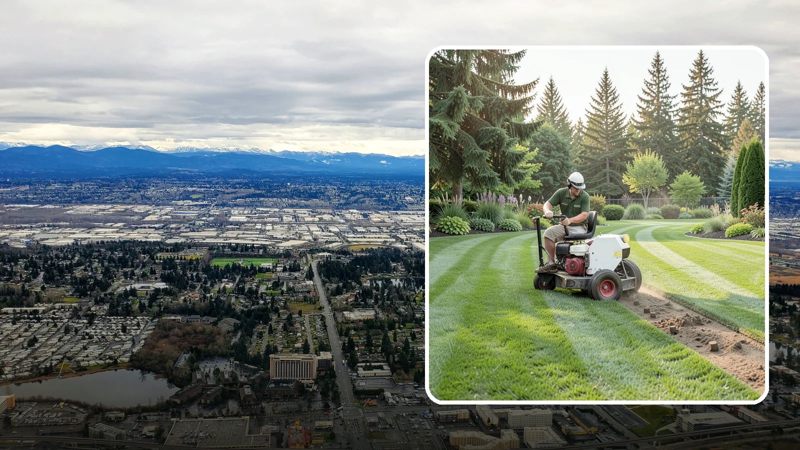 Lawn Aeration in SeaTac, King County, WA - Aeration that relieves compacted soil so water, air, and nutrients reach the roots.