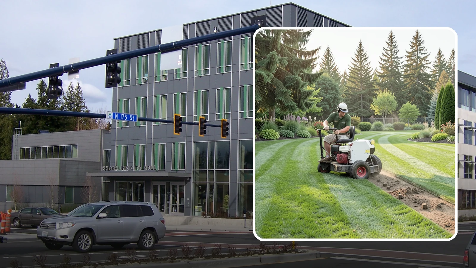 Lawn Aeration in Shoreline, King County, WA - Aeration that relieves compacted soil so water, air, and nutrients reach the roots.