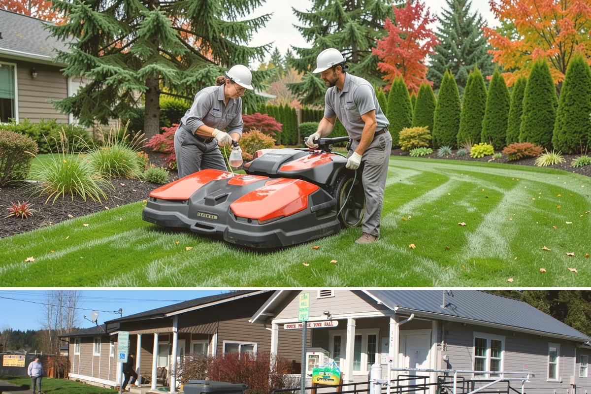 Lawn Aeration in South Prairie, Pierce County, WA - Best in early fall or spring when grass is actively growing and can recover quickly.