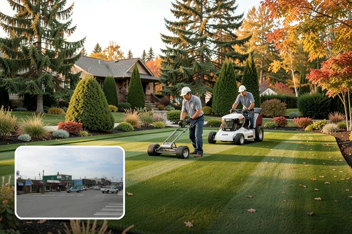 Lawn Aeration in Stanwood, Snohomish County, WA - Relieves soil compaction for healthier roots