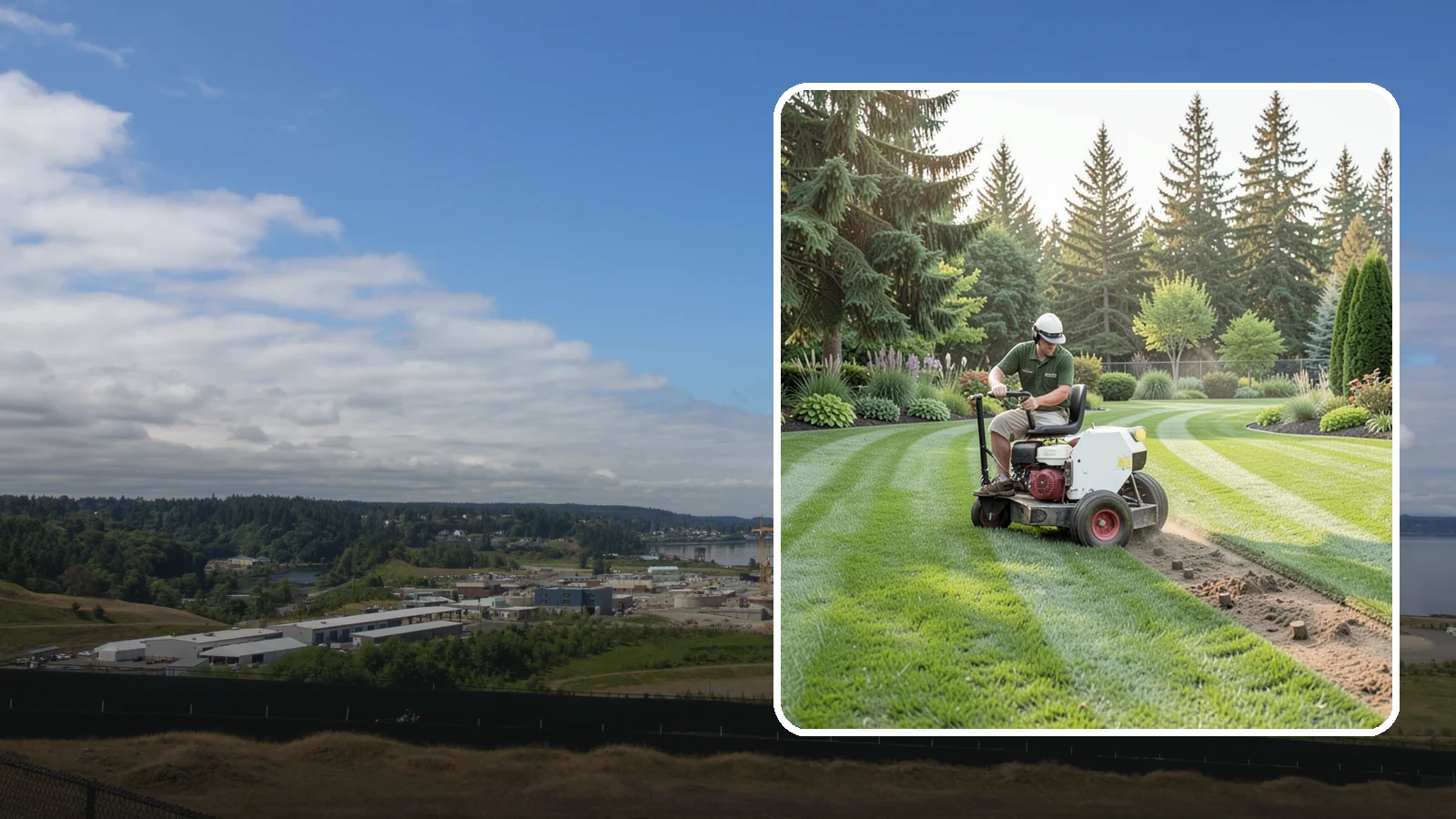 Lawn Aeration in University Place, Pierce County, WA - Aeration that relieves compacted soil so water, air, and nutrients reach the roots.