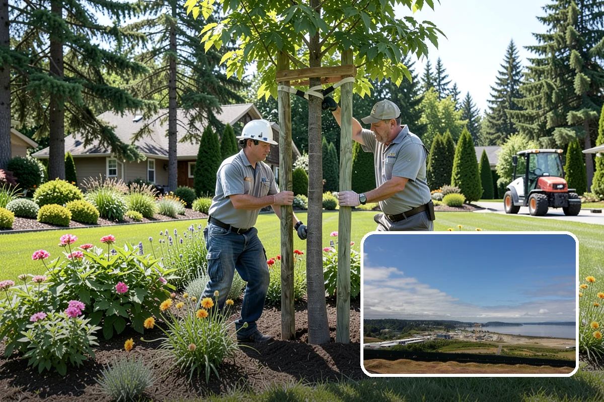 Lawn Aeration in University Place, Pierce County, WA - Relieves soil compaction for healthier roots