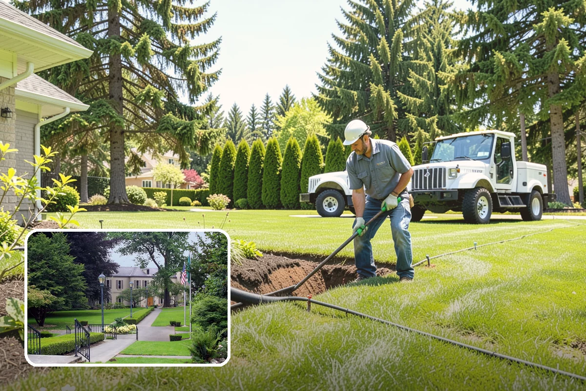 Lawn Aeration in Woodinville, King County, WA - Relieves soil compaction for healthier roots